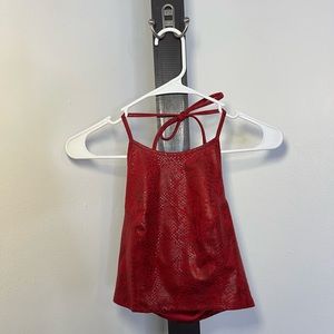 Red Guess Top